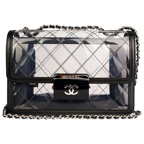 chanel translucent|chanel transparent bag price.